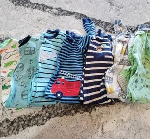 Lot of size 12 month footed sleepers